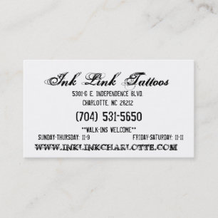 Ink Link Business Card6 Business Card