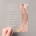 ink marble | Confirmation Acrylic Invitations<br><div class="desc">Confirmation Acrylic Invitation</div>