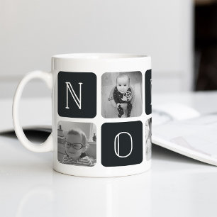 Ink NONNO Grandfather Photo Collage Coffee Mug