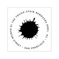 Ink Paint Blood Stain Blot Splash - Return Address