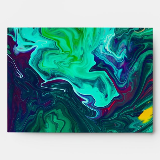 Ink pattern envelope  (Front)