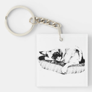 Ink Sleep, Pet Stripe Charm Key Ring