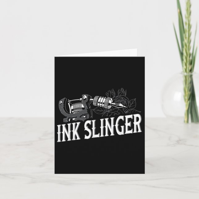 Ink Slinger - Tattoo Artist  Card (Front)