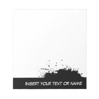 Ink spot Notepad