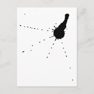 Ink Stain Postcard