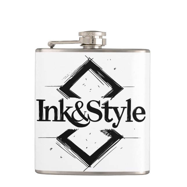 Ink&Style Hip Flask (Front)