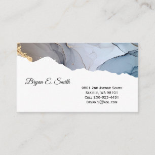 Ink Swirl Business Card