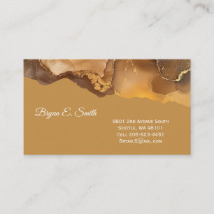 Ink Swirl Business Card