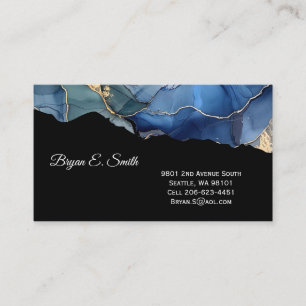 Ink Swirl Business Card