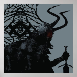 Ink Talking Fantasy V03 From hell Poster