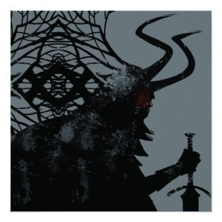 Ink Talking Fantasy V03 From hell Poster