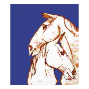 Ink Talking Fantasy V07 HORSE V02 Photo Print