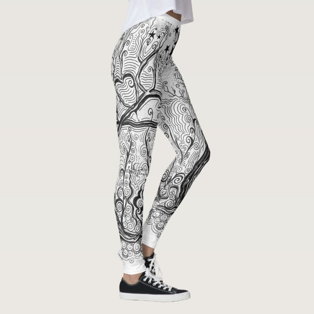 Ink Them Leggings (Right)