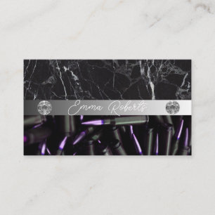 Ink Typography Tattoo Artist Business Card