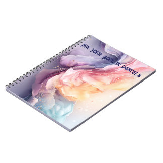 Ink Your Soul in Pastels Notebook