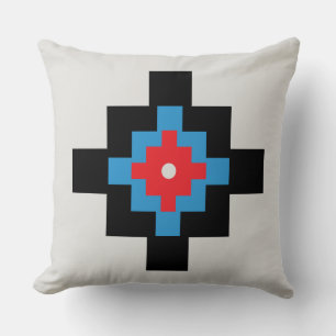 Inka Triple Chakana Design Cushion