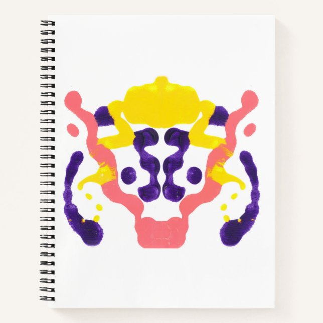 Inkblot Art Notebook (Front)