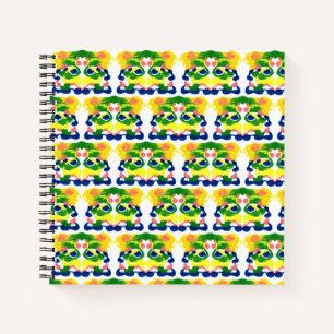 Inkblot Art Notebook
