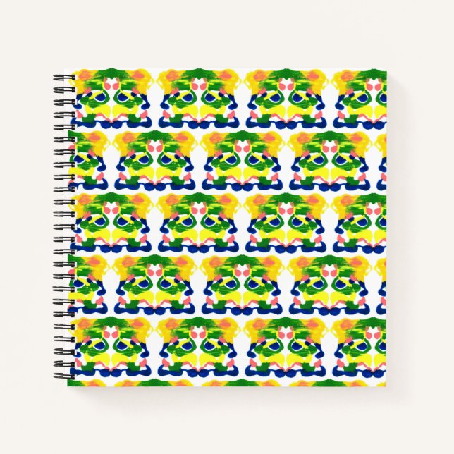 Inkblot Art Notebook (Front)