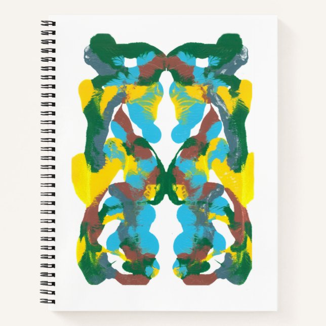 Inkblot Art Notebook (Front)