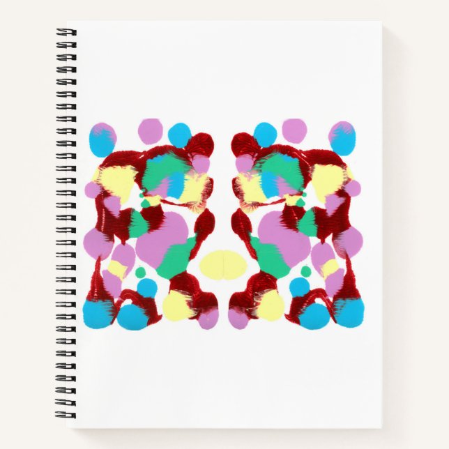 Inkblot Art Notebook (Front)