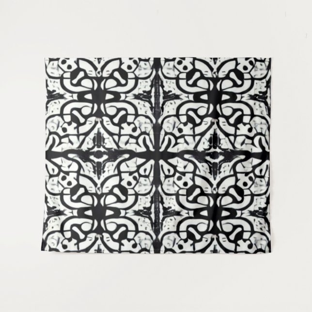 Inkblot Tapestry (Front (Horizontal))