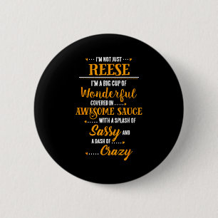 Inked Creation - Reese Big Cup Of Awesome Sy Cly C 6 Cm Round Badge