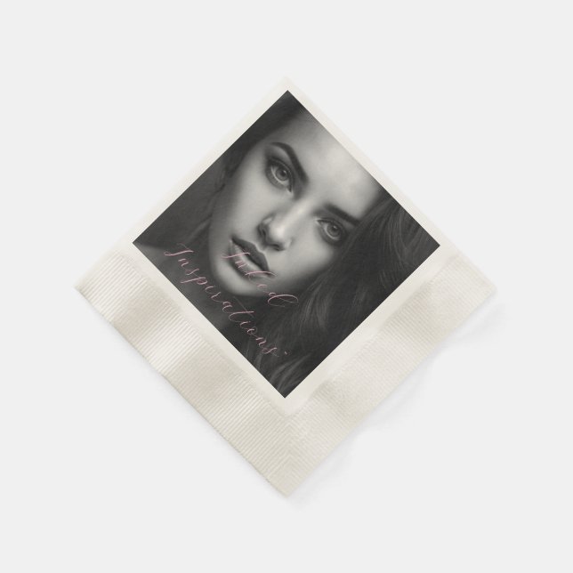 "Inked Inspirations" Paper Napkin (Corner)