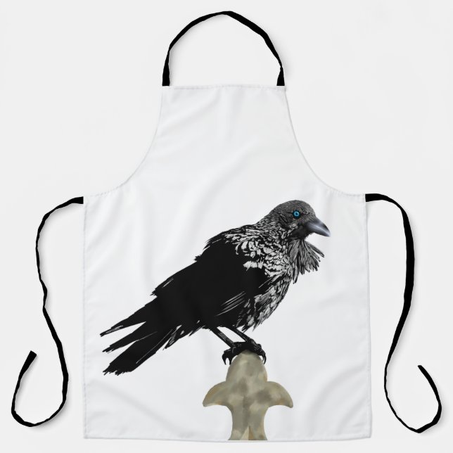 Inked Raven Apron (Front)