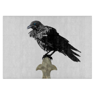 Inked Raven Cutting Board