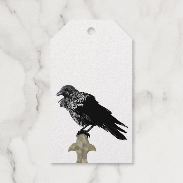 Inked Raven Gift Tags (Back)