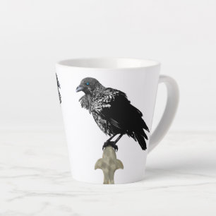 Inked Raven Latte Mug