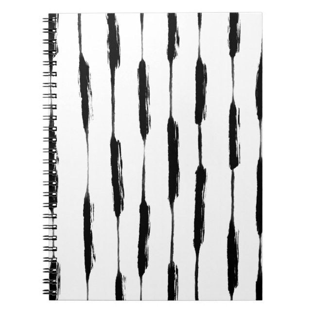 Inked Stripes Notebook (Front)