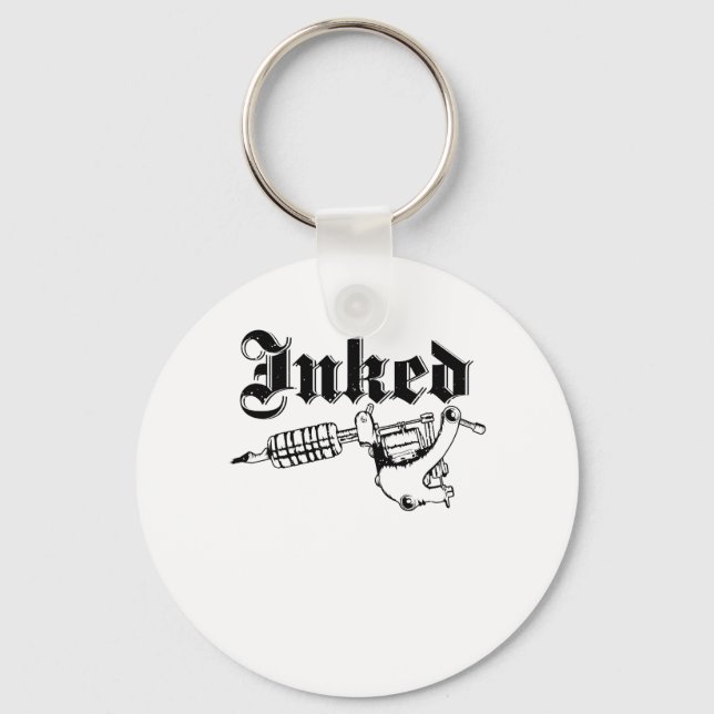 inked Tätowierung Key Ring (Front)
