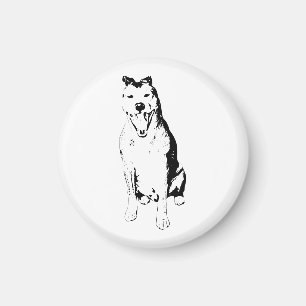 Inkflare Sitting Form Magnet