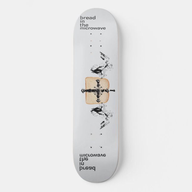 inkofahma x breadinthemicrowave : v.003 skateboard (Front)