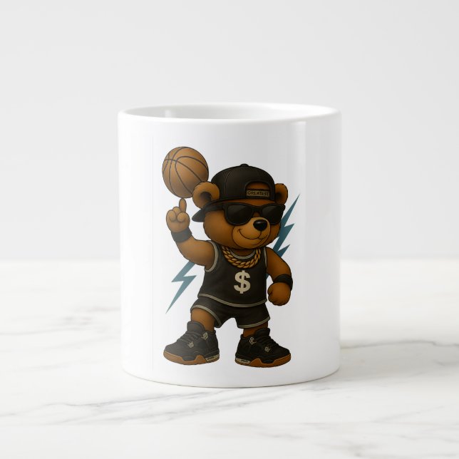 InkPlay Heroes Large Coffee Mug (Front)
