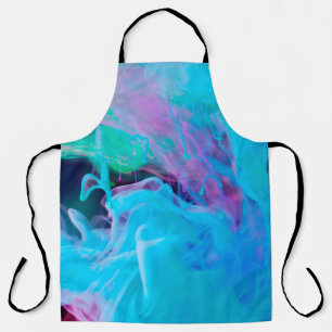 inks in waterabstract, acrylic, art, artistic, bac apron