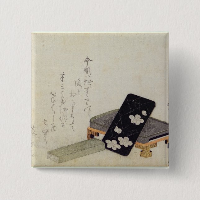 Inkstone 15 Cm Square Badge (Front)