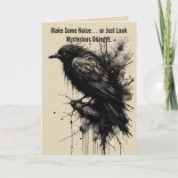 Inkstorm Crow Silence Before the Caw