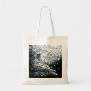 Inktober 2018 Day 19 - Birds of Death and Rebirth Tote Bag