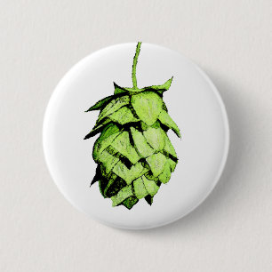 Inky Hop Illustration 6 Cm Round Badge