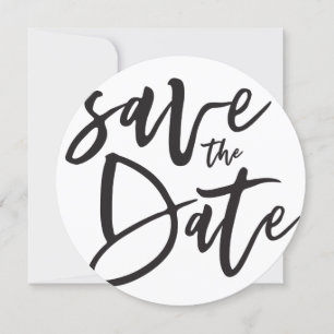 Inky script save the date