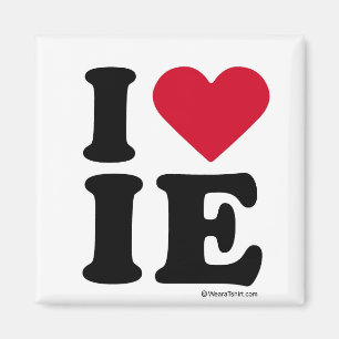 INLAND EMPIRE -I LOVE IE - I LOVE INLAND EMPIRE MAGNET