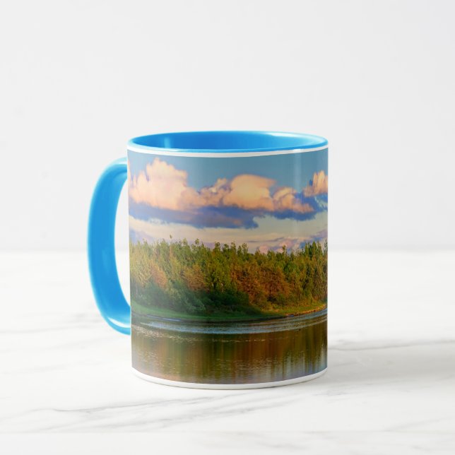 Inlet at Sunset | New Brunswick, Canada Mug (Front Left)