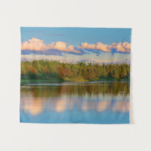 Inlet at Sunset   New Brunswick, Canada Tapestry