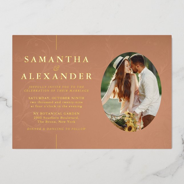 Inline Photo Terracotta All-in-One Budget Wedding (Front)