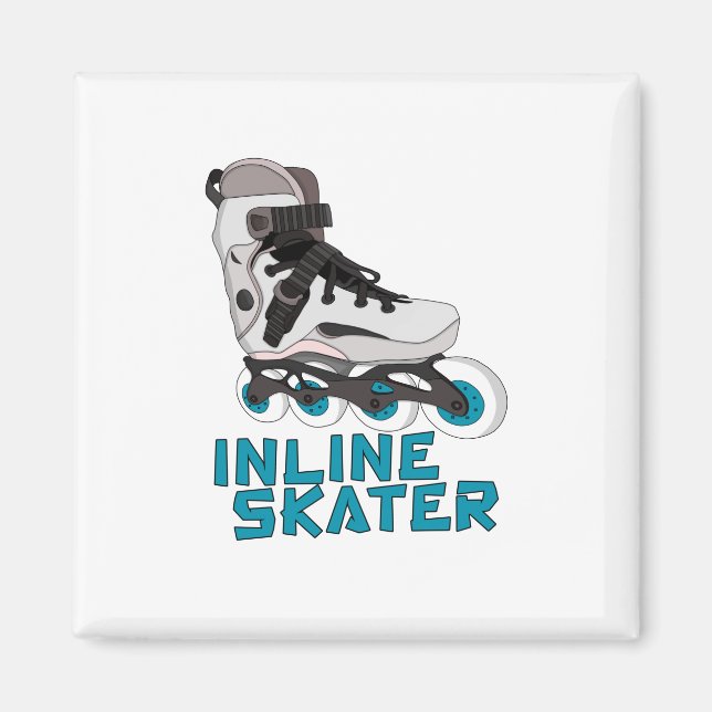 Inline Skater Magnet (Front)