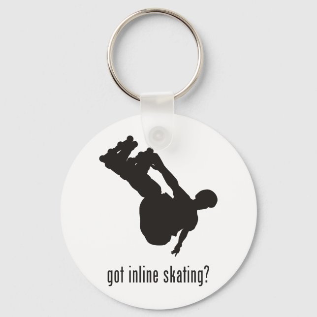 Inline Skating Key Ring (Front)