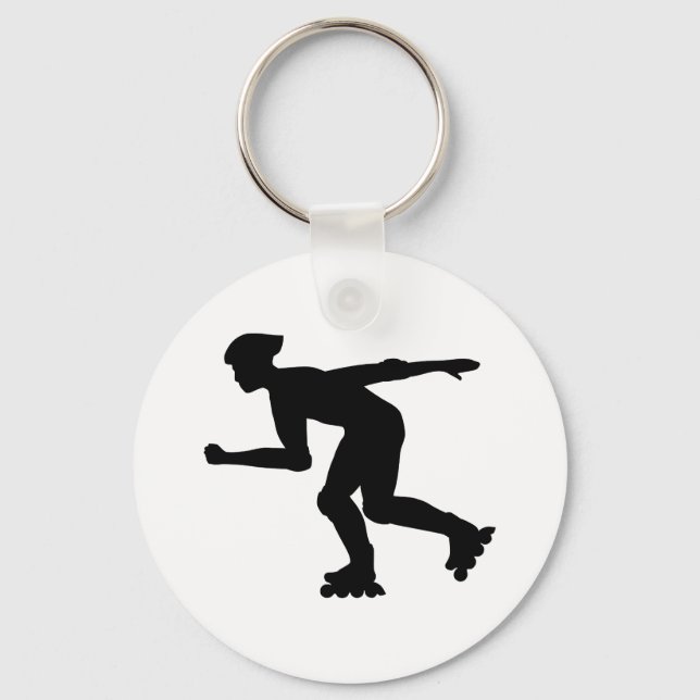 Inline skating key ring (Front)